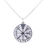 Round Hollow Pendant Stainless Steel Biker Pendant