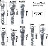 Antique Silver Cone Bead Caps for DIY Craft Jewelry Making