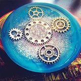 100g Mixed Vintage Skeleton Keys Steampunk Charms Antique Bronze Gears Cogs