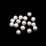 Natural Freshwater Pearls Beads Round Loose DIY Earrings Supplies