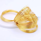 100 Memory Steel Wire 60-115mm for Jewelry Making DIY Beading