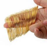 100 Memory Steel Wire 60-115mm for Jewelry Making DIY Beading