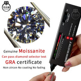 8H&A Moissanite Loose Stone D Color Plum Blossom Cut