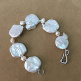 NATURE FRESHWATER Baroque PEARL BRACELET - BIG BAROQUE pearl BRACELET