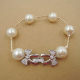 AAA Freshwater Pearl Bracelet-Baroque Shape