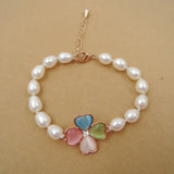 AAAAA Freshwater Pearl Bracelet - 100% Natural - Plating