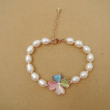 AAAAA Freshwater Pearl Bracelet - 100% Natural - Plating