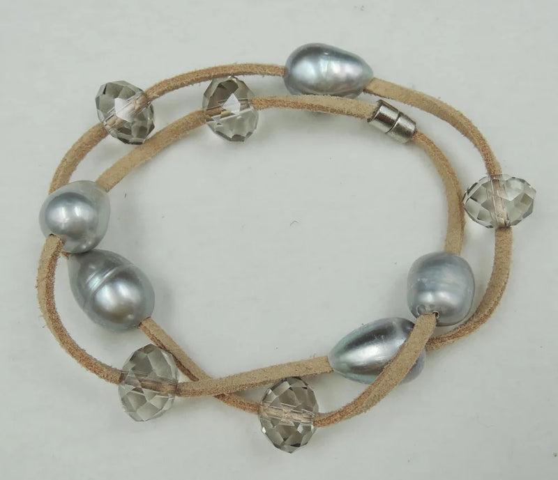 Handcrafted Freshwater Pearl Bracelet