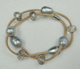 Handcrafted Freshwater Pearl Bracelet