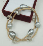 Handcrafted Freshwater Pearl Bracelet