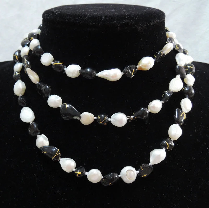 Long Freshwater Pearl Necklace 120cm