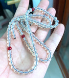 6mm Mexico Sky Amber Beads Bracelet