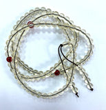 6mm Mexico Sky Amber Beads Bracelet