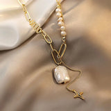 Baroque Freshwater Pearl Queen Pendant Necklace