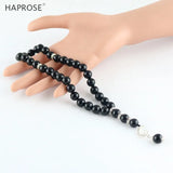 100% Natural Agate 33 Beads Muslim Prayer Bracelet