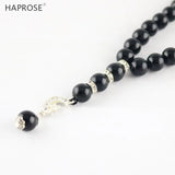 100% Natural Agate 33 Beads Muslim Prayer Bracelet
