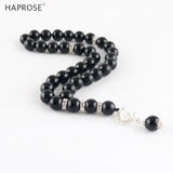 100% Natural Agate 33 Beads Muslim Prayer Bracelet