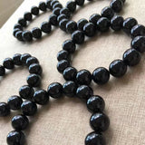 Natural Tourmaline Round Beads Bracelet Men And Women Wealth Exorcise Evil