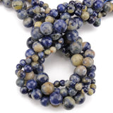 Natural Sodalite Jaspers Beads 6/8/10/12mm Round Loose Stone Beads