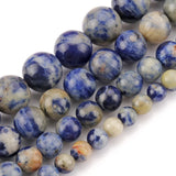 Natural Sodalite Jaspers Beads 6/8/10/12mm Round Loose Stone Beads