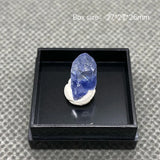 Natural Brazilian Dumortierite Crystal Pendant