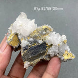 Natural Fujian Calcite Rough Crystal Stone with Fluorescence