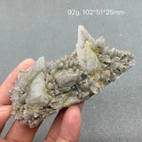 Natural Fujian Calcite Rough Crystal Stone with Fluorescence
