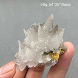 Natural Fujian Calcite Rough Crystal Stone with Fluorescence