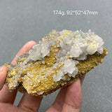 Natural Fujian Calcite Rough Crystal Stone with Fluorescence
