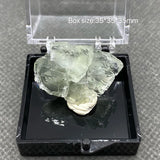 Natural Fujian Xianghualing Fluorite Specimen Calcite Healing Crystal
