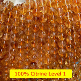 Natural Citrine Malachite Moonstone Beads for Jewelry Making