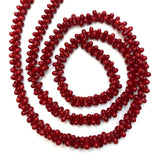 Natural Coral Peanut Bead Small Hole Beads for Jewelry Making DIY