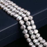 Natural Freeform Freshwater Cultured Pearls Beads DIY Jewelry Making 10mm-11mm