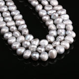 Natural Freeform Freshwater Cultured Pearls Beads DIY Jewelry Making 10mm-11mm