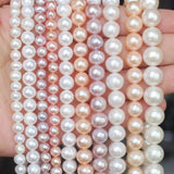 100% Natural Fresh Water pearl 5-10mm Oval Beads