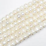 100% Natural Fresh Water pearl 5-10mm Oval Beads