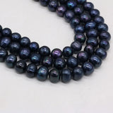100% Natural Freshwater Pearl Round Beads 10-11mm