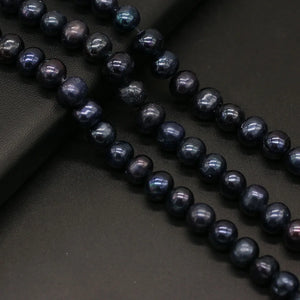 100% Natural Freshwater Pearl Round Beads 10-11mm