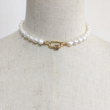 Natural Freshwater Choker Colorful Spiral Pendant Heart-shaped Jewelry