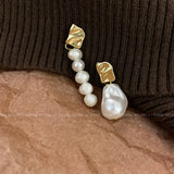 100% Natural Freshwater Pearl Stud Earrings