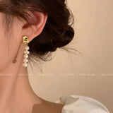 100% Natural Freshwater Pearl Stud Earrings