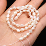 Natural Freshwater Pearl Baroque Beaded for Jewelry Making DIY