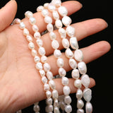 Natural Freshwater Pearl Baroque Beaded for Jewelry Making DIY