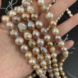Natural Freshwater Pearl Bead Charm for DIY Jewelry Making