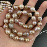 Natural Freshwater Pearl Bead Charm for DIY Jewelry Making