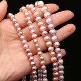 Freshwater Pearl Beads for Jewelry - White Natural Pearls 6mm-7mm