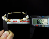 Freshwater Pearl Bracelet Tourmaline Beads Bangle