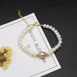 Natural Freshwater Pearl Bracelet 6-7mm