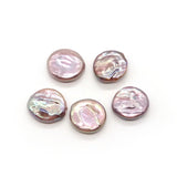 Natural Freshwater Pearl Button Beads 19-20mm for DIY Jewelry