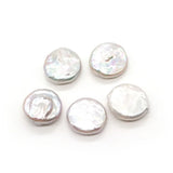 Natural Freshwater Pearl Button Beads 19-20mm for DIY Jewelry